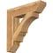 Ekena Millwork Balboa Slat Rough Sawn Bracket, Western Red Cedar, 6"W x 28"D x 28"H BKT06X28X28BOA06RWR - alternate 1
